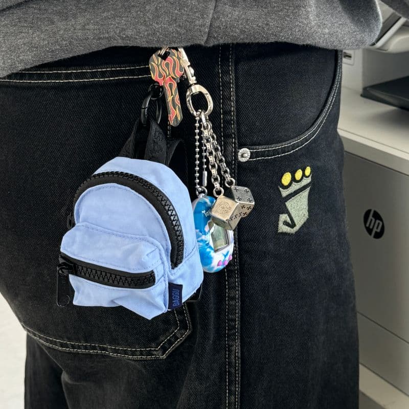 Backpack Charm in French Blue