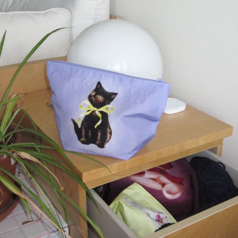 Go Pouch Set in Fancy Animals
