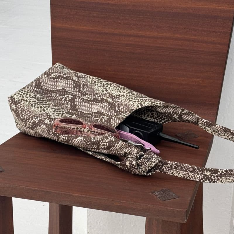 Small Nylon Sling in Snakeskin