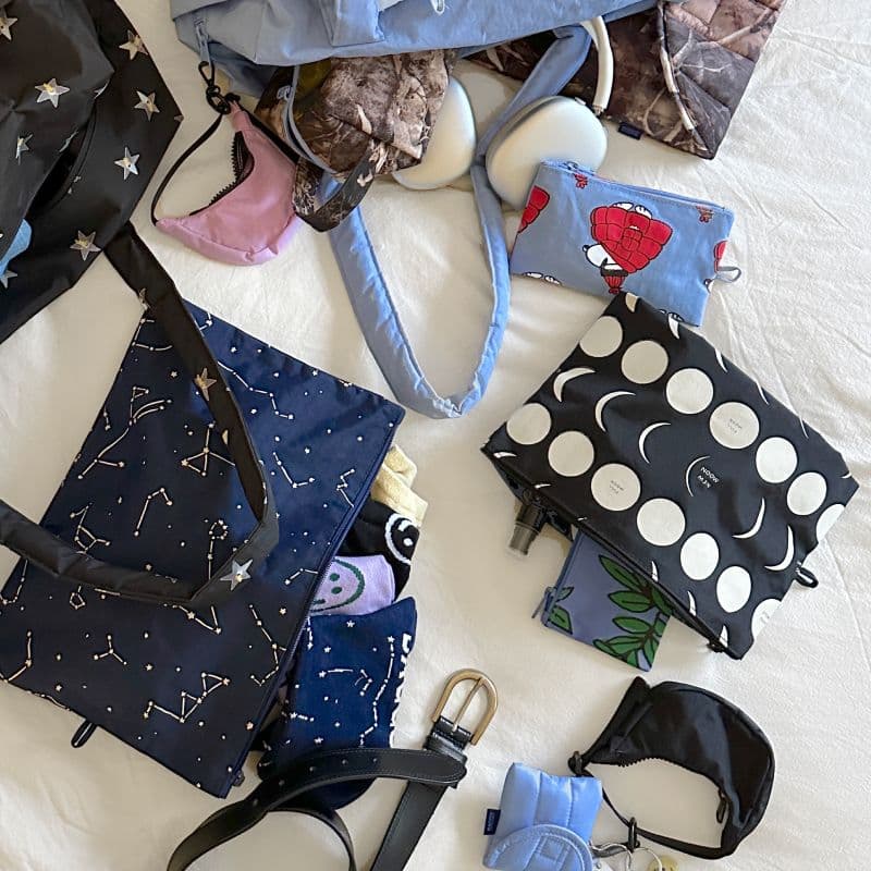 Go Pouch Set in Night Sky
