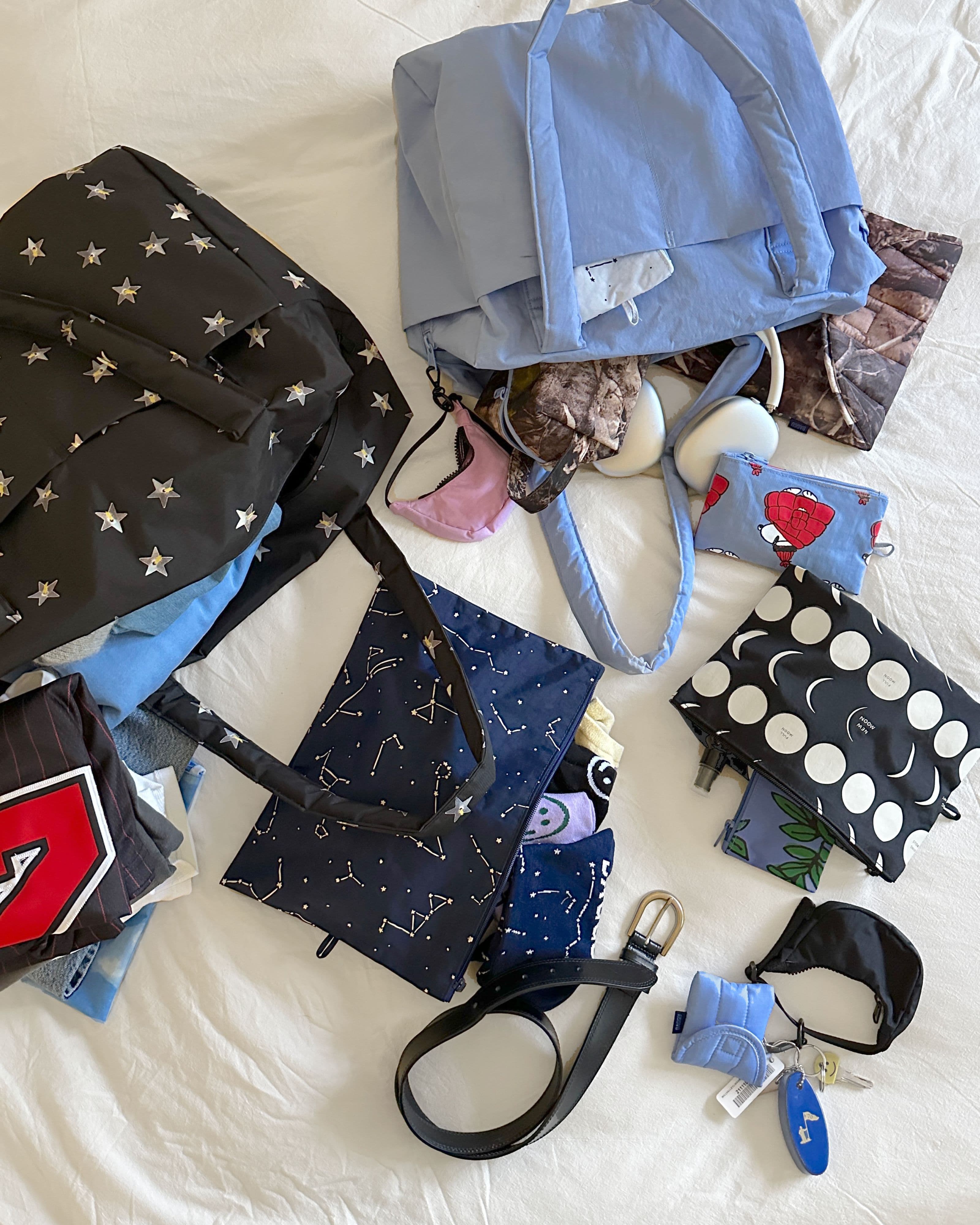 Go Pouch Set in Night Sky